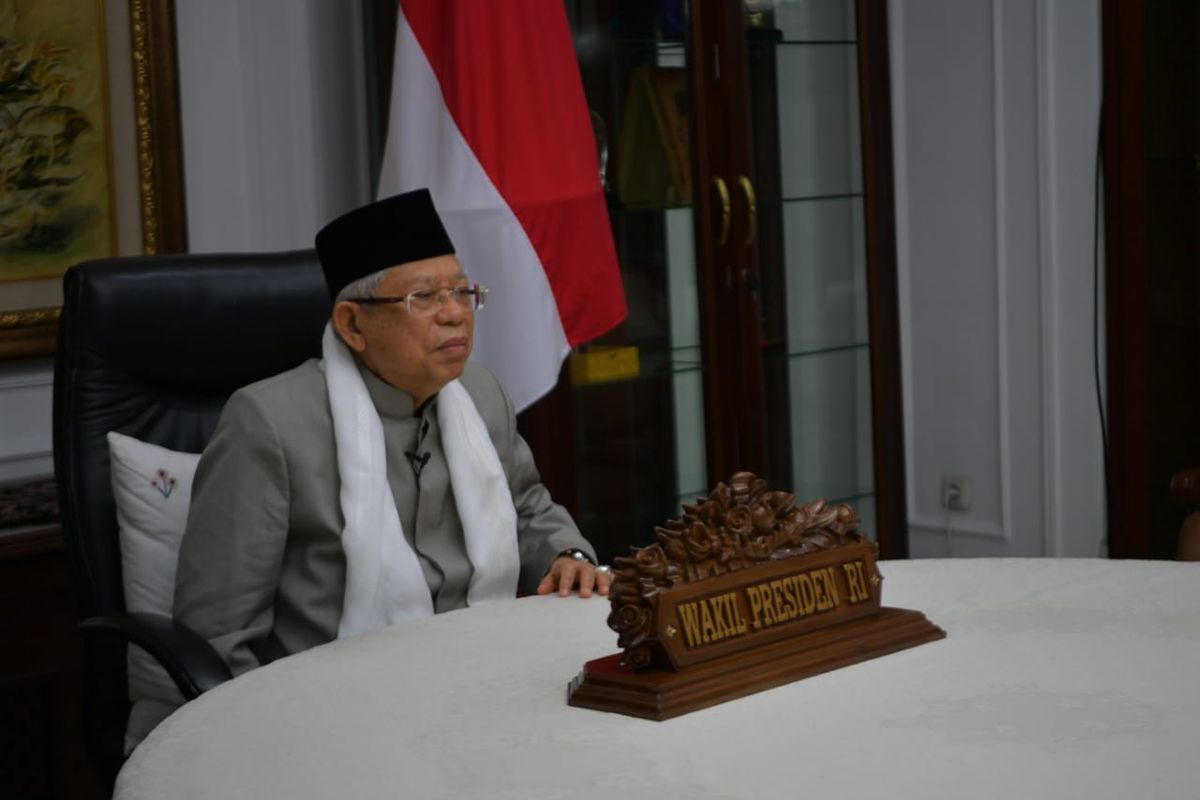 Indonesian Vice President Maruf Amin. 