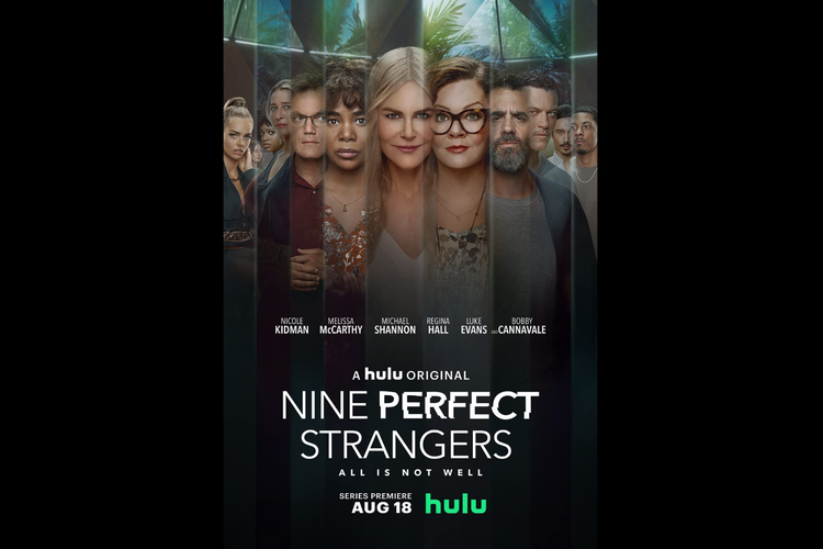 Poster serial Nine Perfect Strangers.