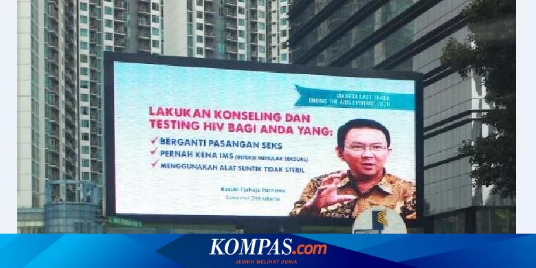 Ahok Marah, Iklan Sosialisasi Penanggulangan HIV/AIDS Diturunkan