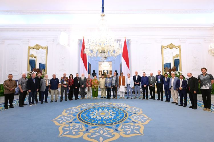 Prabowo Terima Kunjungan Presiden Ramos-Horta dan 20 Peraih Nobel di Istana