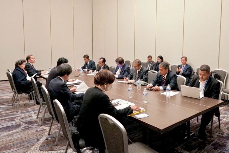 Pertemuan Bilateral dengan Jepang di Sela Pertemuan Menteri IPEF di San Fransisco,