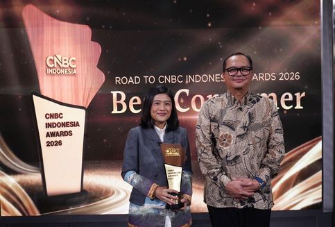 Nojorono Raih CNBC Indonesia Award 2026 Lewat Gerakan PuntungBeruntung