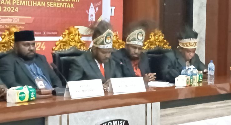 KPU Tetapkan Paslon Karel Murafer-Fernando Solossa Menang Pillkada Maybrat