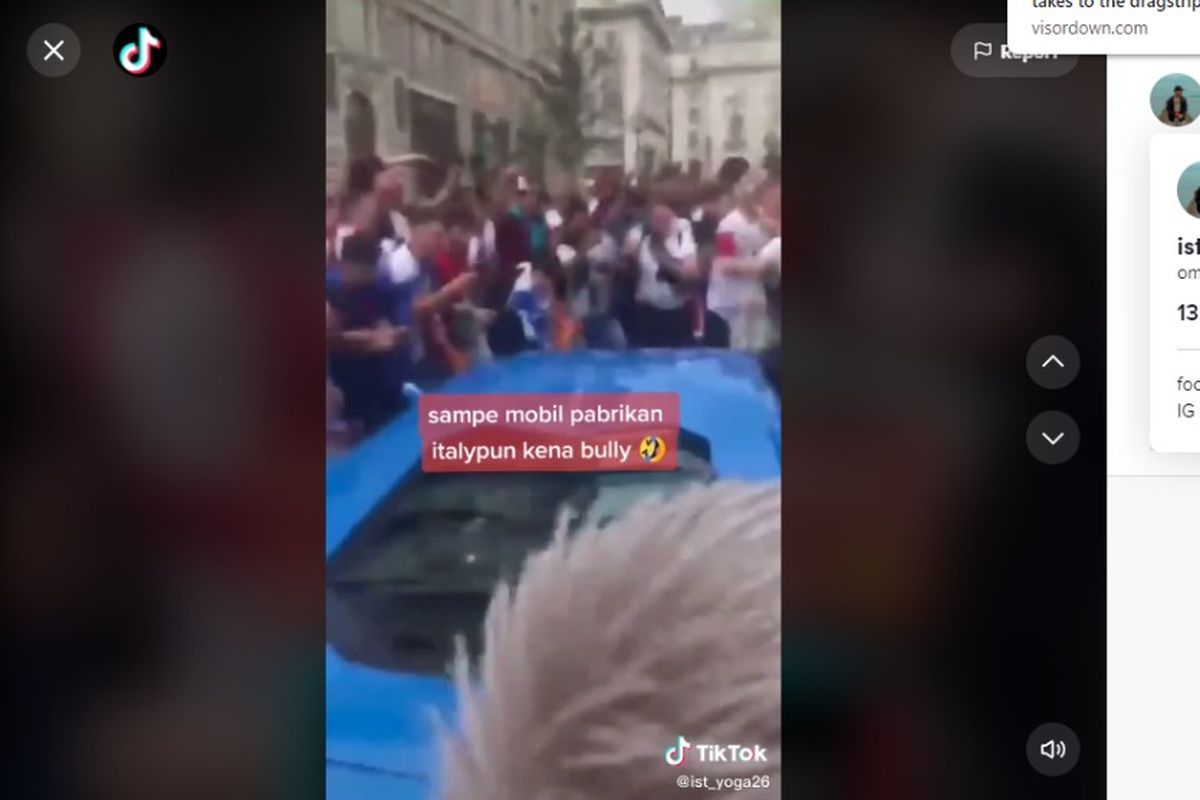 Lamborghini kena bully supporter Inggris jelang final Piala Eropa 2021, Inggris Vs Italia