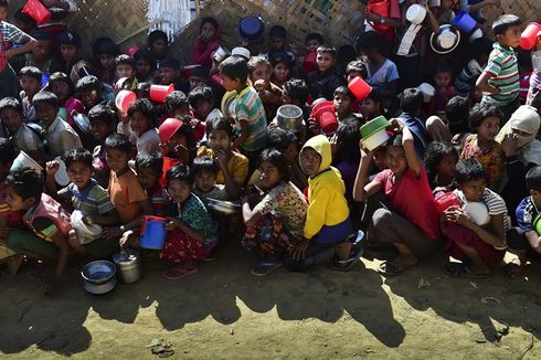 Pengungsi Rohingya di Kamp Bangladesh Terancam Terkena Banjir