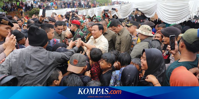Resmikan 5 Sumber Air di Sukabumi, Prabowo: Ini Pengabdian untuk Masyarakat