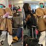 Takut Corona, Naomi Campbell Pakai Hazmat dan Masker N95 di Bandara