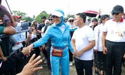 Jalan Sehat Kalteng Berkah, Gubernur Sampaikan Harapan Pembangunan Berkelanjutan