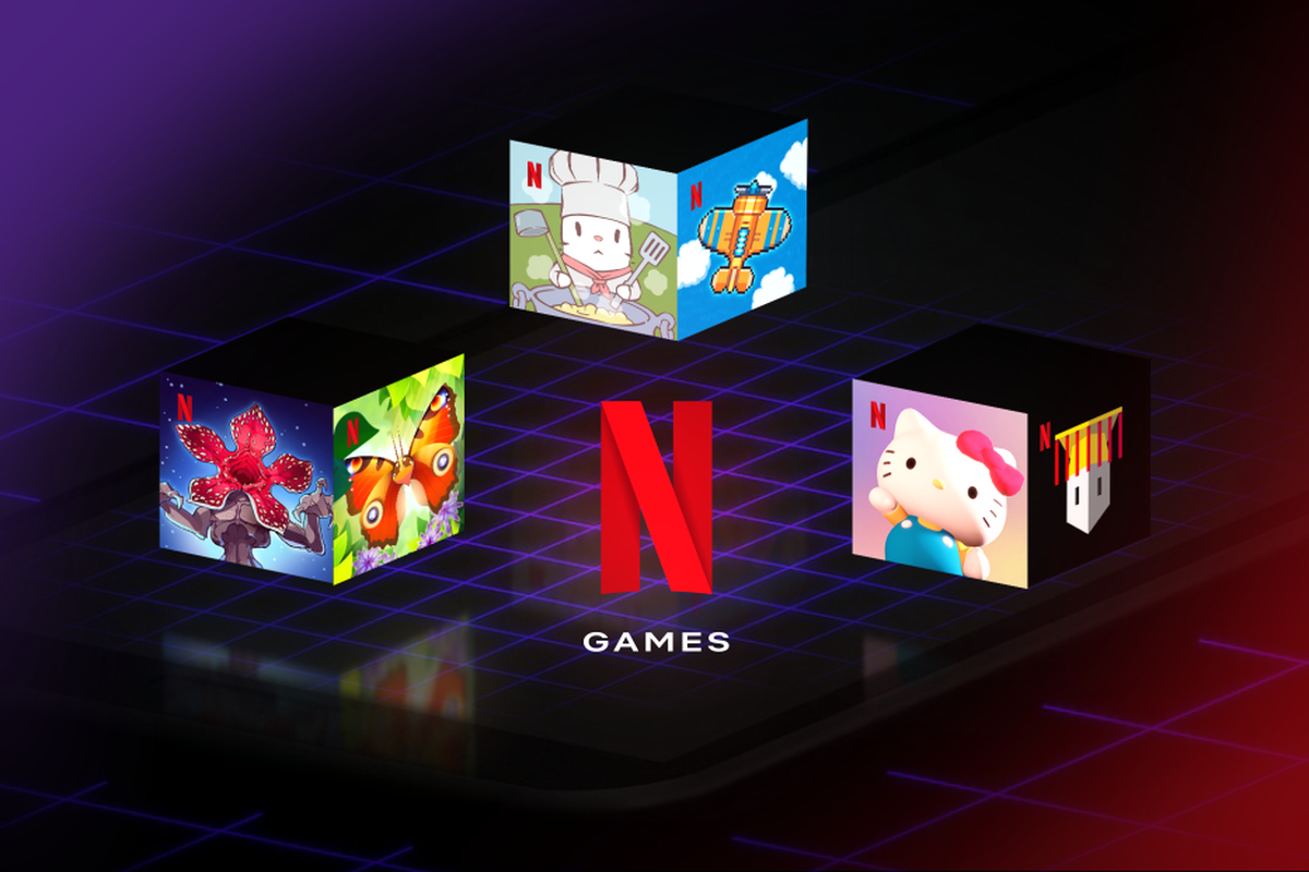 Ilustrasi game Netflix.