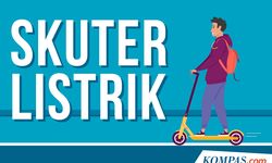 Skuter Listrik Aman Dipakai, Asal...