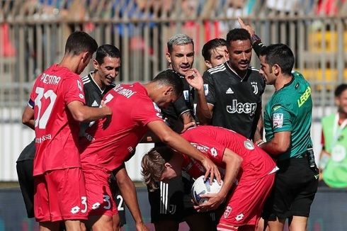 Hasil Monza Vs Juventus 1-0: Di Maria Kartu Merah, Bianconeri Takluk dari Tim Promosi