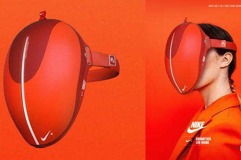 Konsep Topeng Futuristik Rawat Wajah untuk Nike, Akankah Diproduksi?