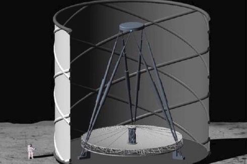 Teleskop Raksasa Bakal Dibangun NASA di Bulan, Apa Fungsinya?