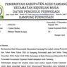 Soal Larangan Ibadah Natal di Rumah Warga, Ini Tanggapan Bupati Aceh Tamiang