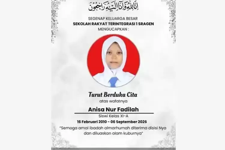 Kronologi Siswi Sekolah Rakyat Sragen Meninggal, Sempat Pulang dan Demam Mereda