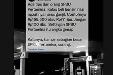 Benarkah Isi BBM di SPBU Harus Nominal Ganjil agar Tidak Dicurangi? Ini Kata Pertamina