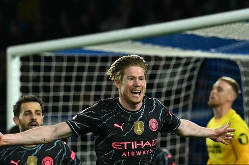 Hasil Brighton Vs Man City: Gol Langka De Bruyne, Citizens Geser Liverpool