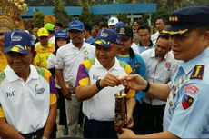 Dibawa dengan Pesawat Hercules, Api Obor Asian Games 2018 Tiba di Riau