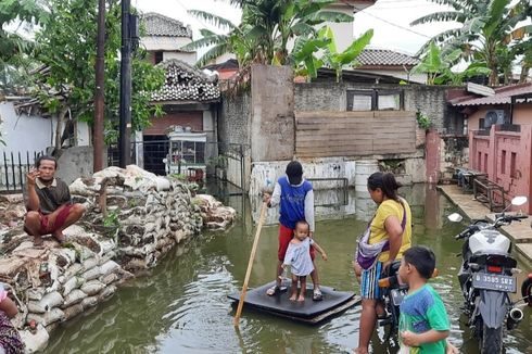 Saat Seratusan Rumah di Duren Sawit Kebanjiran Berhari-hari, Warga Berkeluh Kesah...