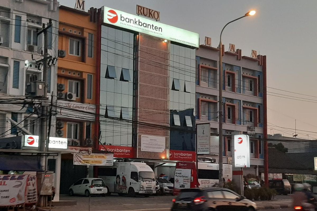 Kantor Bank Banten di Kota Serang