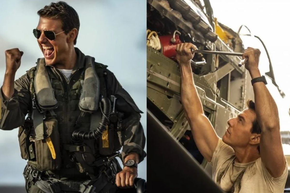 Tom Cruise kenakan arloji Porsche Design Chronograph 1 di film Top Gun: Maverick