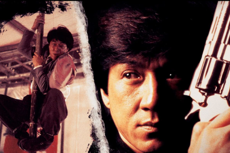 Poster film Crime Story yang dibintangi Jackie Chan.