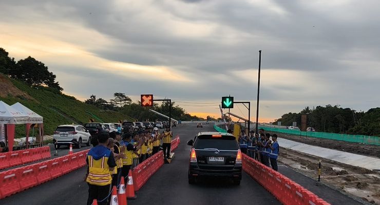 Dilintasi Lebih dari&nbsp;91.000 Kendaraan, Tol IKN Resmi Ditutup 