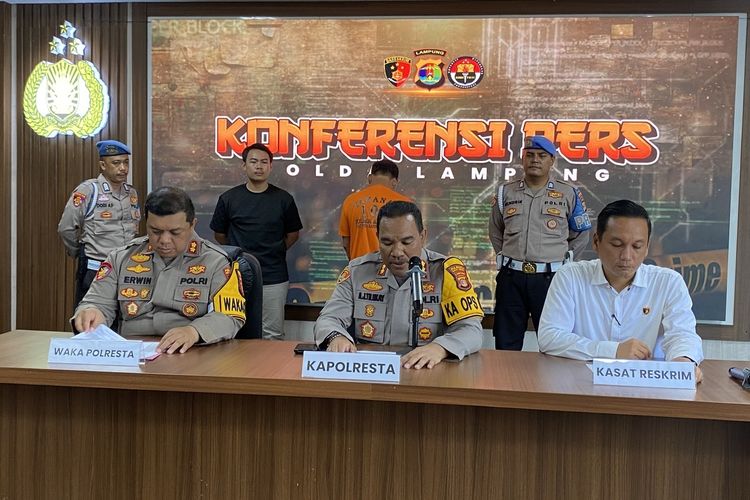 Palsukan Kasus Begal dan Pangkat, Oknum Komcad TNI AL di Lampung Ditangkap Polisi