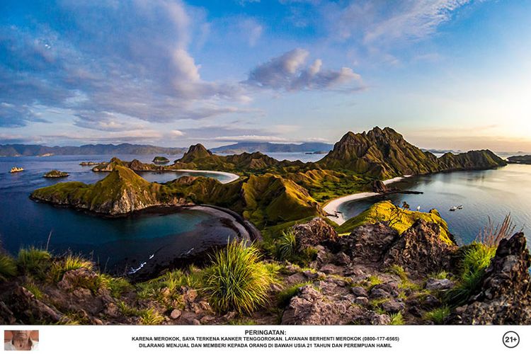 Pesona Pulau Padar di Flores, Nusa Tenggara Timur (NTT). Sebanyak 20 wisatawan merasa ditipu oleh agen travel di Labuan Bajo.