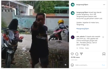 Viral Video Kurir COD di Tangerang Diancam Borgol oleh Konsumen ...