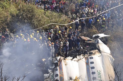 UPDATE Pesawat Jatuh di Nepal: Tinggal 1 Penumpang Belum Ditemukan, Tim Terus Cari