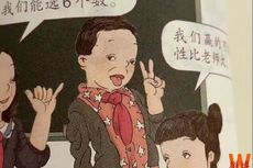 Ilustrasi Buku Teks Sekolah Dinilai Tak Cerminkan Citra Anak-anak China, Beijing Hukum 27 Orang