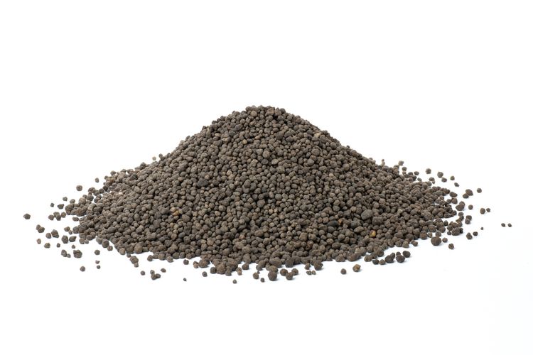 Ilustrasi pupuk kimia, pupuk fosfor. 