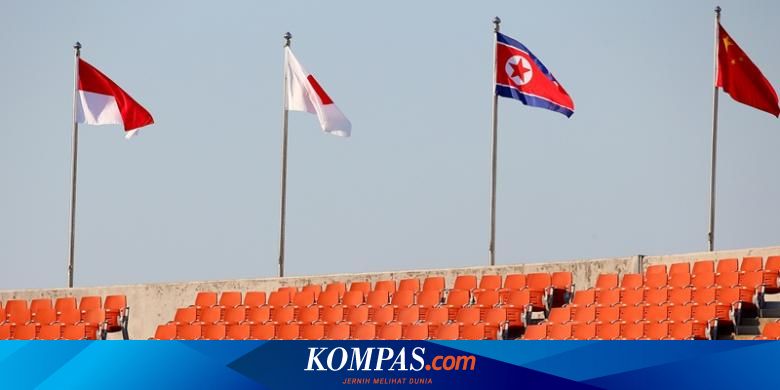 Bendera Korut Diprotes Semua Bendera Peserta Asian Games Diturunkan
