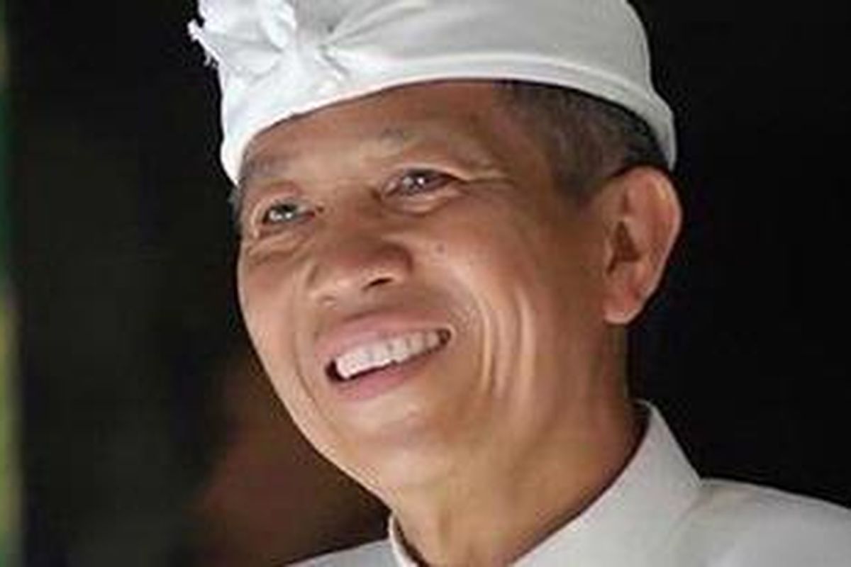 Gubernur Bali Made Mangku Pastika.