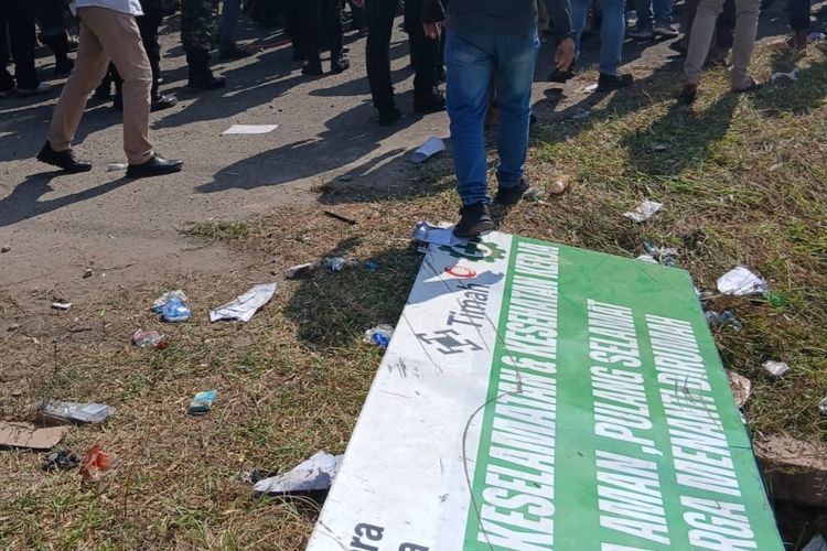 Demo Penambang di Belitung Timur Ricuh, Dua Kantor Dibakar, Polisi Pastikan Situasi Kondusif