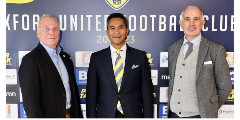 Anindya Bakrie seusai menjadi pemegang saham mayoritas klub sepak bola asal Inggris, Oxford United.