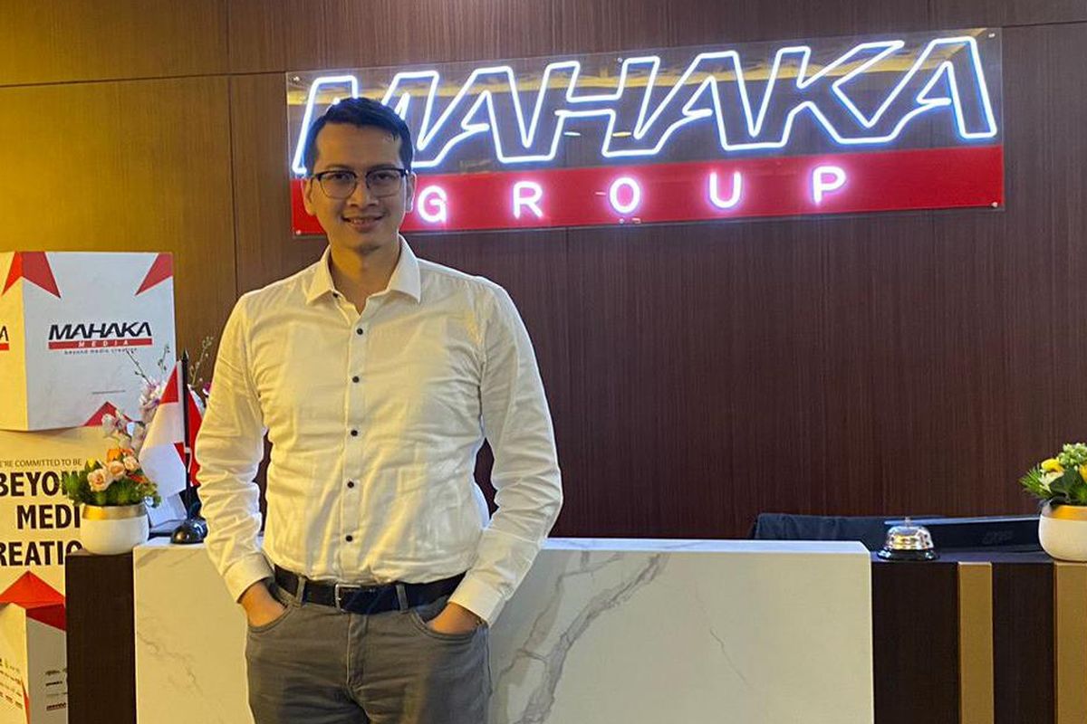 CEO Mahaka X Farash Farich di Jakarta, Kamis (30/3/2023)