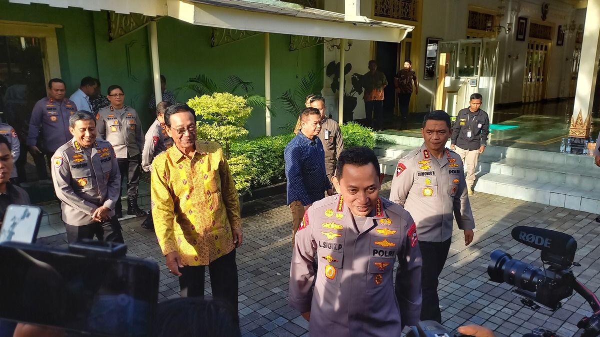 Sultan Bertemu Kapolri Selama 3 Jam, Bahas Keamanan Yogyakarta