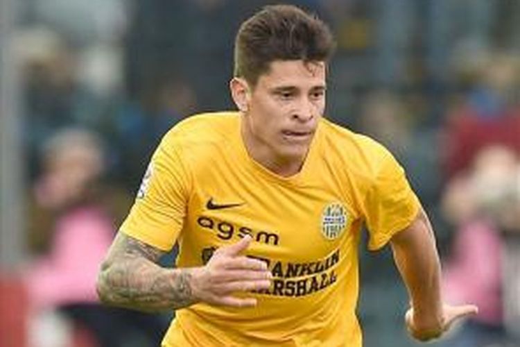 Penyerang anyar AS Roma, Juan Iturbe. 