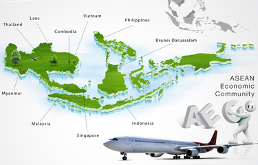 Ilustrasi Masyarakat Ekonomi ASEAN