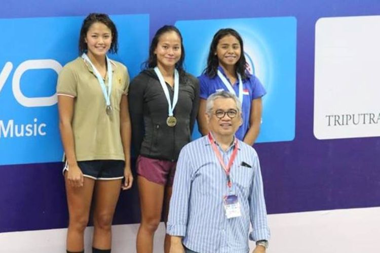 100 Meter Gaya Dada Putri, emas berhasil diraih perenang Belibis, AT Vanessae Evato (01.10.52). Ressa Kania Dewi yang membela MNA Surabaya meraih perak (01.13.33). Sedangkan perenang belia dari klub Belibis Azzahra Permatahani harus puas dengan perunggu (01.13.42).
