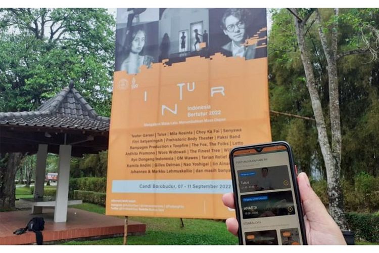 Aplikasi digital dari Bhumi Varta Technology untuk Festival Indonesia Bertutur 2022. 