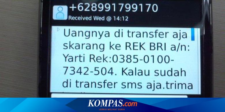 Waspadai Tiga Modus Penipuan Sms