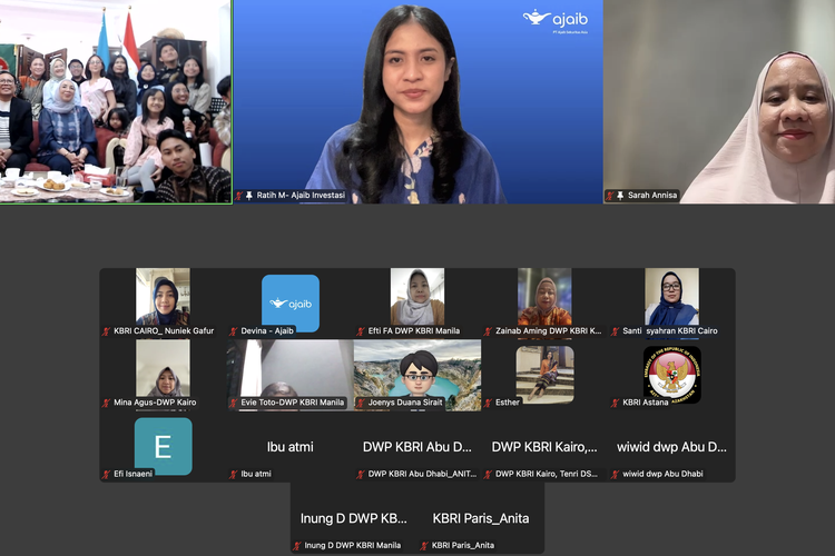 Ajaib Sekuritas Dorong Literasi Investasi bagi WNI di Luar Negeri