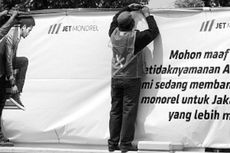 Proyek Jakarta Monorel Tetap Berjalan meski Tak Terlihat