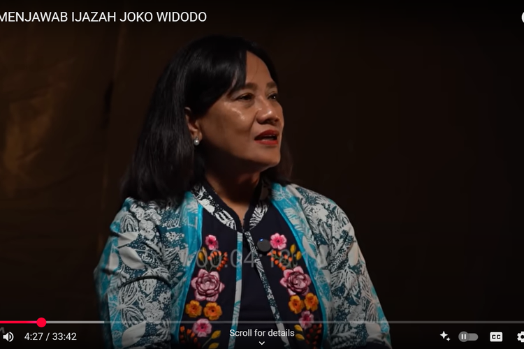 Wakil Rektor Bidang Pendidikan dan Pengajaran UGM Wening Udasmoro dalam wawancara di channel YouTube resmi UGM, Jumat (22/5/2025).