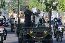 Naik Jip, Risma Arak Piagam Lee Kuan Yew Keliling Surabaya