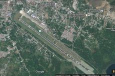 Pesawat Enggang Air Terperosok di Bandara Sentani