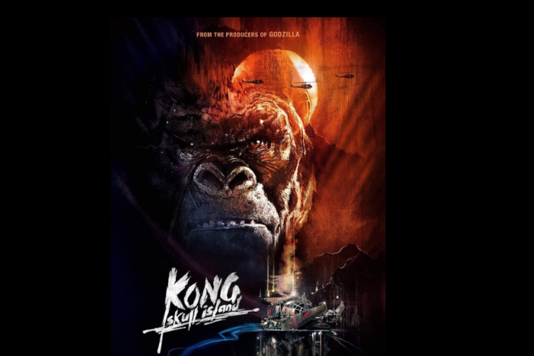 Poster film Kong: Skull Island.